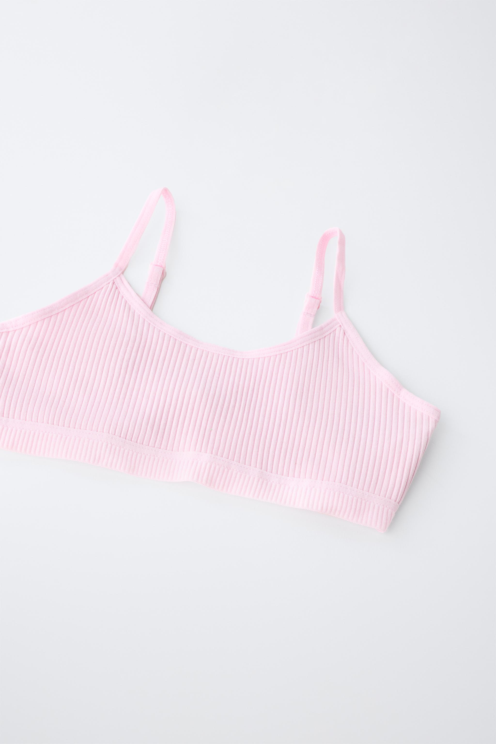 9-14 YEARS / THREE-PACK OF RIBBED TOPS